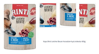 Kaps.Rinti Leichte Beute hovadzie+hyd.srdiecka 400g 1