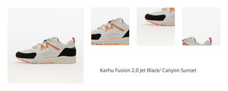 Karhu Fusion 2.0 Jet Black/ Canyon Sunset 1