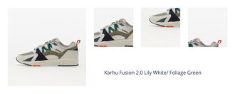 Karhu Fusion 2.0 Lily White/ Foliage Green 1