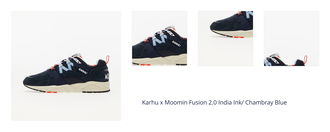 Karhu x Moomin Fusion 2.0 India Ink/ Chambray Blue 1