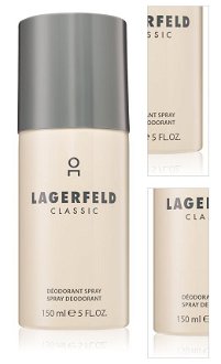 Karl Lagerfeld Lagerfeld Classic dezodorant v spreji pre mužov 150 ml 3