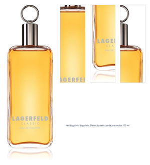 Karl Lagerfeld Lagerfeld Classic toaletná voda pre mužov 150 ml 1