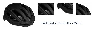 Kask Protone Icon Black Matt L Prilba na bicykel 1