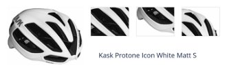 Kask Protone Icon White Matt S Prilba na bicykel 1