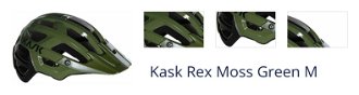 Kask Rex Moss Green M Prilba na bicykel 1