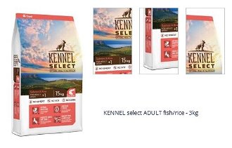 KENNEL select ADULT fish/rice - 3kg 1
