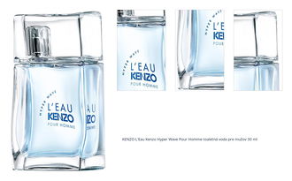 KENZO L'Eau Kenzo Hyper Wave Pour Homme toaletná voda pre mužov 30 ml 1