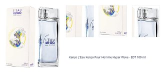 Kenzo L`Eau Kenzo Pour Homme Hyper Wave - EDT 100 ml 1