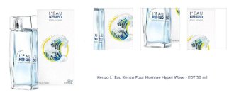 Kenzo L`Eau Kenzo Pour Homme Hyper Wave - EDT 50 ml 1