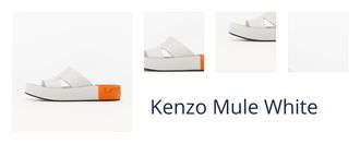 Kenzo Mule White 1