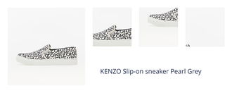 KENZO Slip-on sneaker Pearl Grey 1