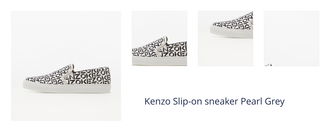 Kenzo Slip-on sneaker Pearl Grey 1