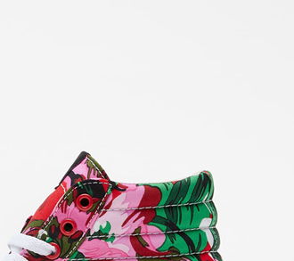 KENZO x Vans Vault OG Sk8-Hi LX Floral Red/ True White 7