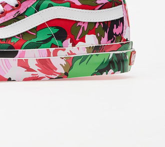 KENZO x Vans Vault OG Sk8-Hi LX Floral Red/ True White 9