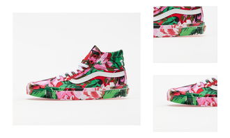 KENZO x Vans Vault OG Sk8-Hi LX Floral Red/ True White 3