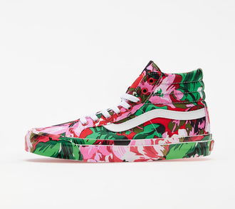 KENZO x Vans Vault OG Sk8-Hi LX Floral Red/ True White 2