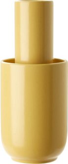 Keramická váza "Amel", stredná, 3 varianty - Woud Varianta: horčicovo žltá