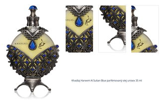 Khadlaj Hareem Al Sultan Blue parfémovaný olej unisex 35 ml 1