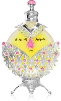 Khadlaj Hareem Sultan Silver parfémovaný olej unisex 35 ml