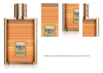 Khadlaj Karus Amber Gold parfumovaná voda unisex 100 ml 1