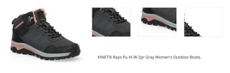 KINETIX Rayo Pu Hi W 2pr Gray Women's Outdoor Boots. 1