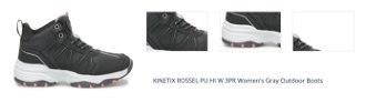 KINETIX ROSSEL PU HI W 3PR Women's Gray Outdoor Boots 1