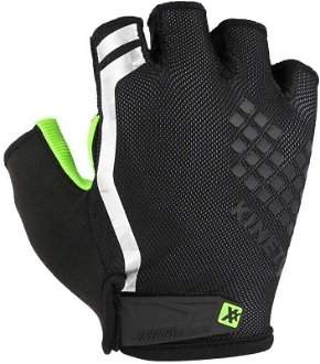 KinetiXx Luke Black 7,5 Cyklistické rukavice