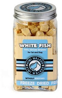 Kiwi Walker pamlsky sušené mrazom biela ryba 60 g