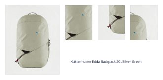 Klättermusen Edda Backpack 20L Silver Green 1