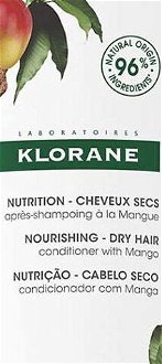 KLORANE BAUME APRÈS SHAMPOOING AU BEURRE DE MANGUE balzam na vlasy s mangovým maslom 1x200 ml 5