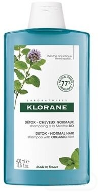 Klorane šampón na vlasy Detox Menthe Bio