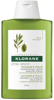 KLORANE SHAMPOOING À L'EXTRAIT ESSENTIEL D'OLIVIER inovácia pre zrelé vlasy s výťažkom z olív 1x200 ml