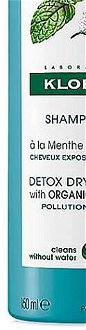 KLORANE Suchý šampón mäta vodný-detox 150 ml 8
