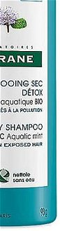 KLORANE Suchý šampón mäta vodný-detox 150 ml 9
