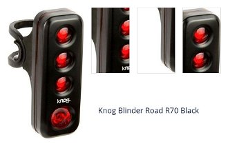 Knog Blinder Road R70 Black 70 lm Cyklistické svetlo 1
