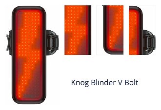 Knog Blinder V Black 100 lm Bolt Cyklistické svetlo 1