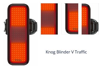 Knog Blinder V Black 100 lm Traffic Cyklistické svetlo 1