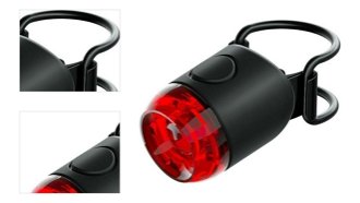 Knog Plug Black 10 lm Cyklistické svetlo 4