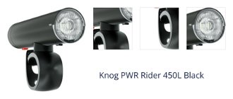 Knog PWR Rider 450L 450 lm Black Cyklistické svetlo 1