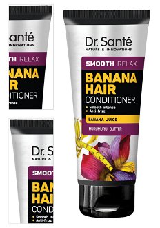 Kondicionér na uhladenie vlasov Dr. Santé Smooth Relax Banana Hair Conditioner - 200 ml 4