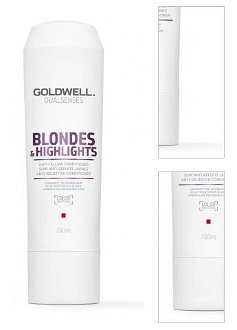 Kondicionér pre blond a melírované vlasy Goldwell Dualsenses - 200 ml (206119) + darček zadarmo 3