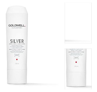 Kondicionér pre blond a šedivé vlasy Goldwell Dualsenses Silver - 200 ml (206242) + DARČEK ZADARMO 3