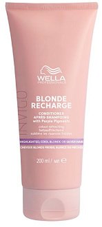 Kondicionér pre blond vlasy Wella Professionals Invigo Blonde Recharge - 200 ml (99350169984) + darček zadarmo