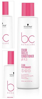 Kondicionér pre farbené vlasy Schwarzkopf Professional BC Bonacure Color Freeze Conditioner - 200 ml (2708805) + darček zadarmo 4