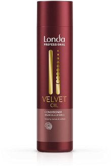 Kondicionér pre hladké a lesklé vlasy Londa Professional Velvet Oil Conditioner - 250 ml (81606549) + DARČEK ZADARMO 2