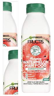 Kondicionér pre jemné vlasy bez objemu Garnier Fructis Watermelon Hair Food - 350 ml + darček zadarmo 4