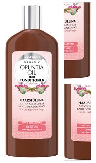 Kondicionér pre jemné vlasy s opunciovým olejom GlySkinCare Organic Opuntia Oil Conditioner - 250 ml (WYR000179) 3