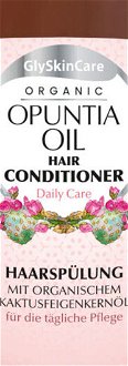 Kondicionér pre jemné vlasy s opunciovým olejom GlySkinCare Organic Opuntia Oil Conditioner - 250 ml (WYR000179) 5