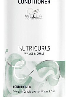 Kondicionér pre kučeravé vlasy Wella Professionals NutriCurls for Waves  a  Curls - 1000 ml (99240060960) + darček zadarmo 5