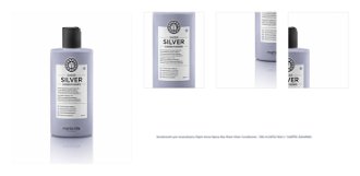 Kondicionér pre neutralizáciu žltých tónov Maria Nila Sheer Silver Conditioner - 300 ml (NF02-3641) + DARČEK ZADARMO 1